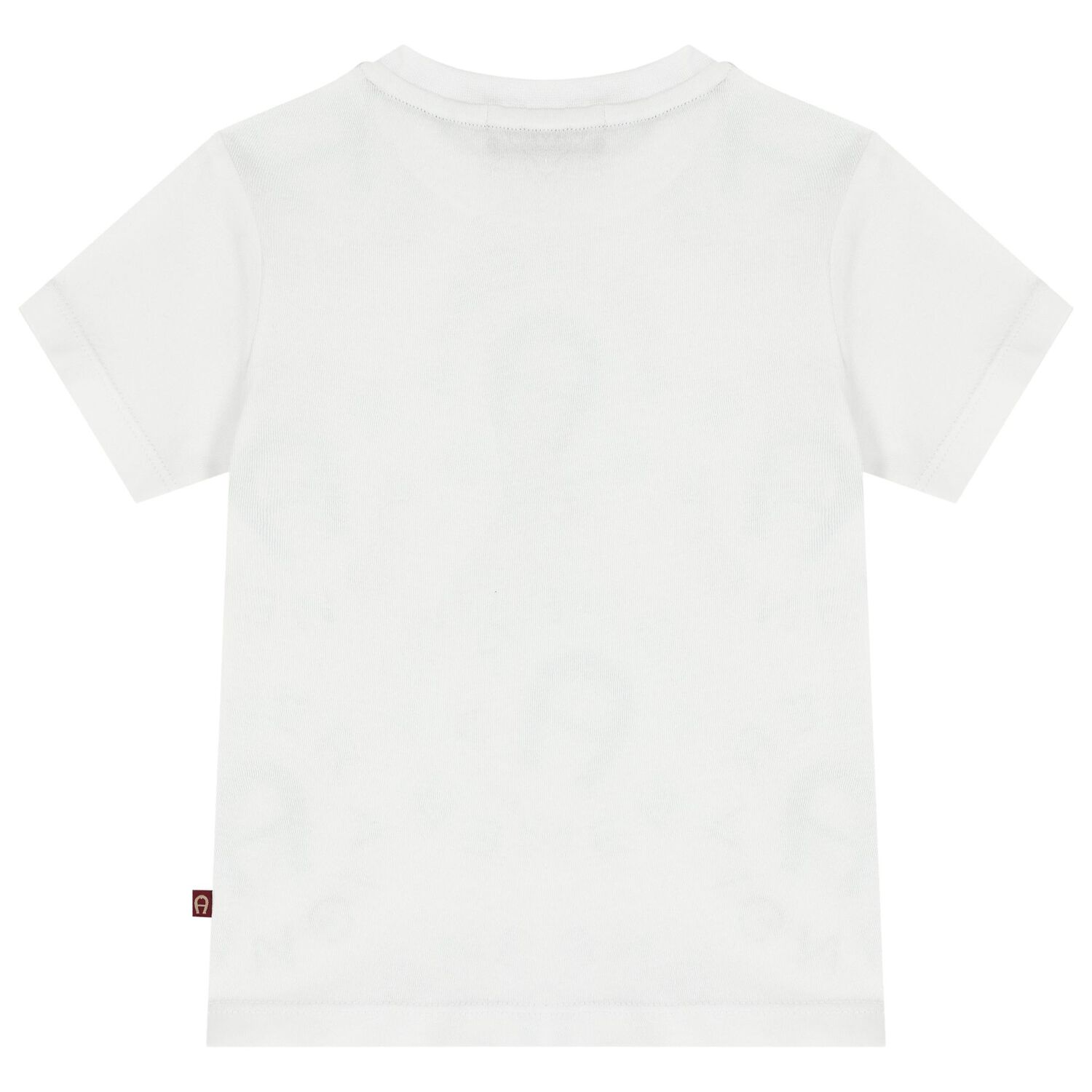 تيشيرت أولاد بالشعار باللون الأبيض والكحلي, 1, hi-res