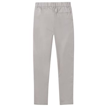 Boys Beige Chino Trousers