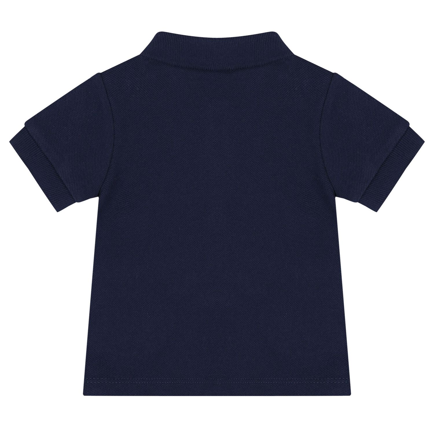 طقم هدايا قميص بولو بالشعار باللون الكحلي للأطفال, 1, hi-res
