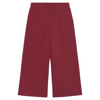Girls Red Joggers