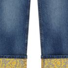 Girls Blue Denim Jeans, 1, hi-res