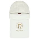 مدس بالشعار باللون العاجي والذهبي, 1, hi-res