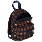 Younger Boys Navy Logo Teddy Backpack, 1, hi-res