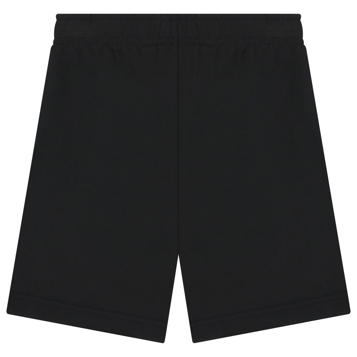 Boys Black Logo Shorts, 1, hi-res