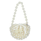 Girls Ivory Embellished Pearl Handbag, 1, hi-res