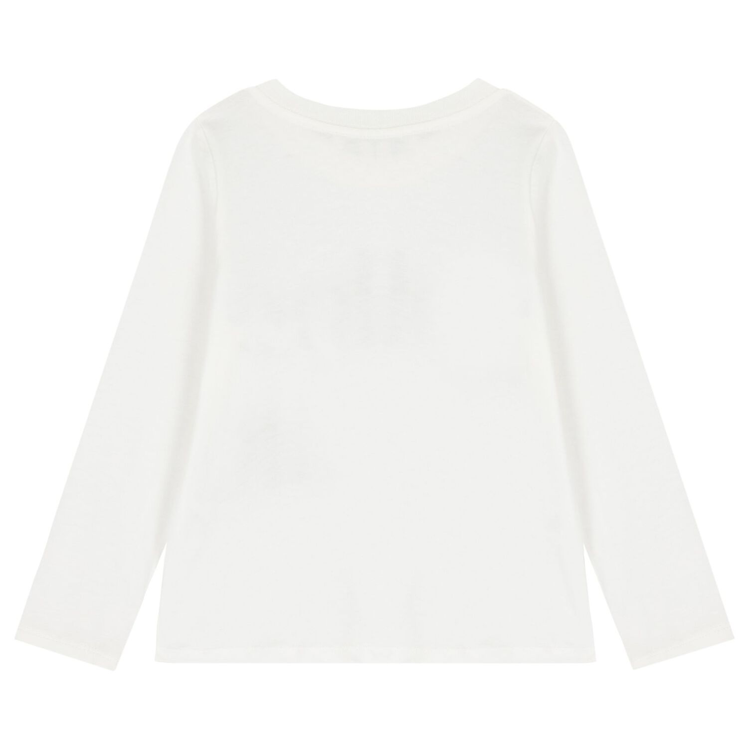 Girls Mini Me White Long Sleeve Top, 1, hi-res