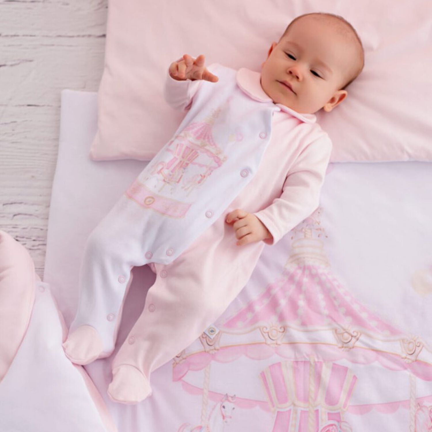 أفرول بنات باللون الأبيض والوردى, 1, hi-res image number null