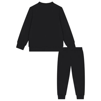 Black Logo Tracksuit, 2 Black Logo Tracksuit