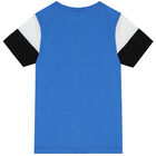 Boys Blue Logo T-Shirt, 1, hi-res