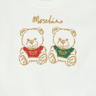 Ivory Teddy Bear Logo Sweatshirt, 1, hi-res