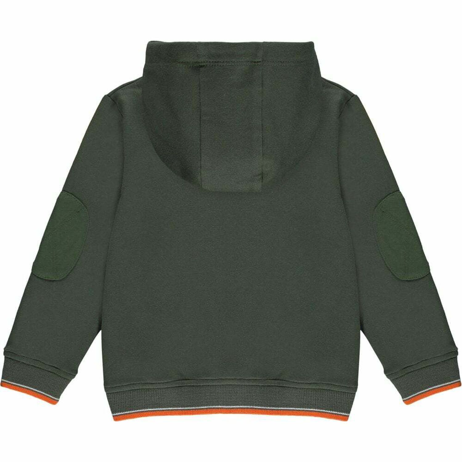 بدلة رياضية بالشعار باللون الكاكى للاولاد, 1, hi-res