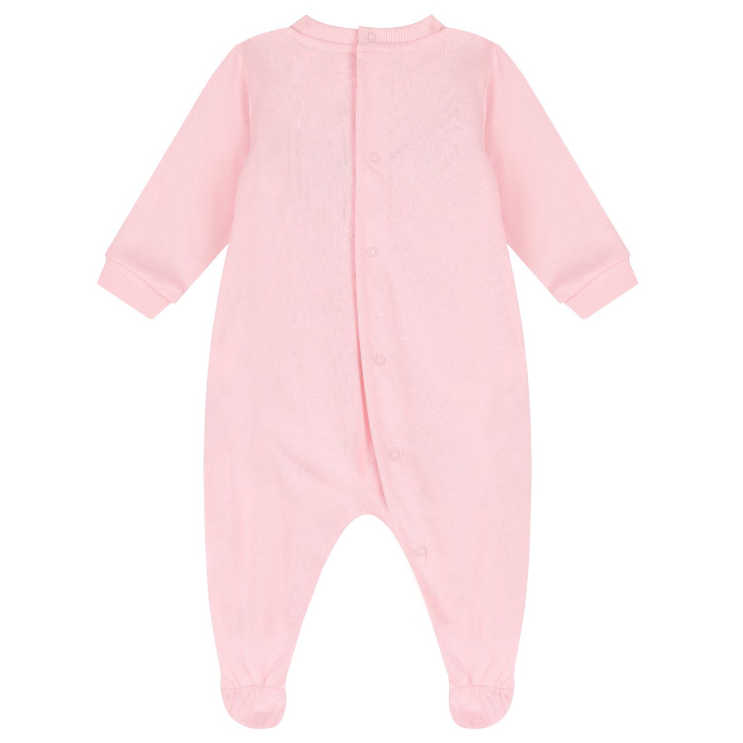 لبس أطفال بناتي باللون الوردي بشعار دب تيدي, 3, hi-res