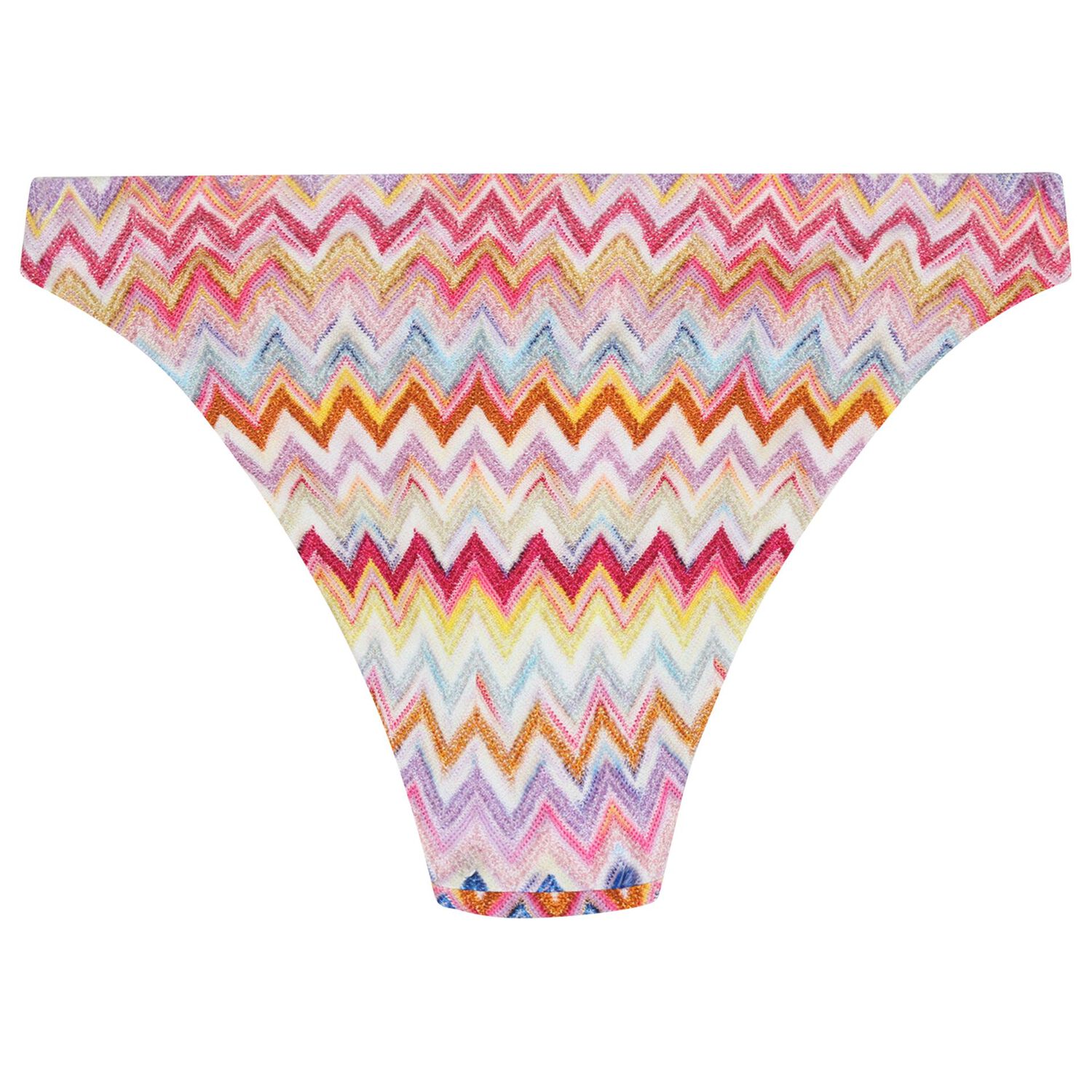 Girls Multi-Coloured Zig Zag Bikini, 2, hi-res