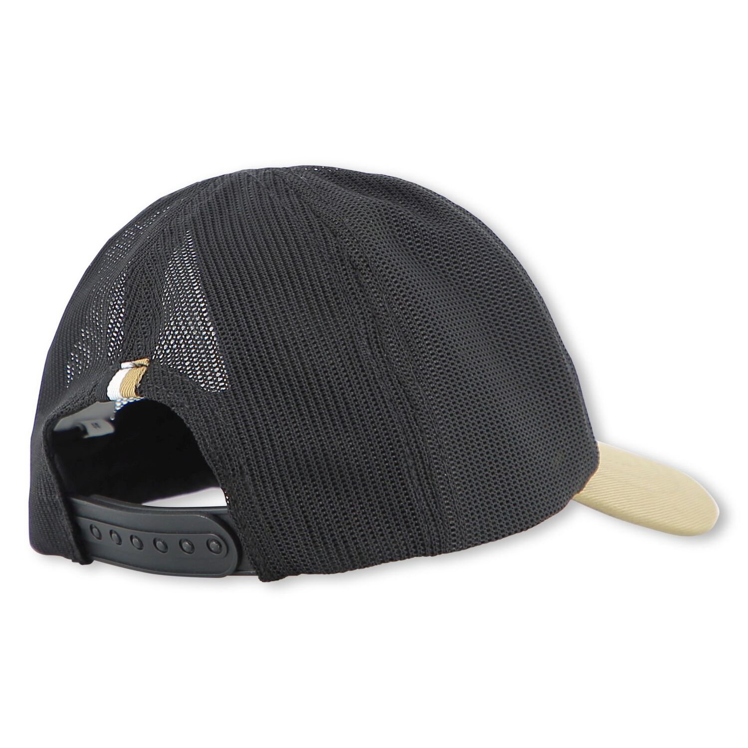 Boys White, Black & Beige Logo Cap, 1, hi-res