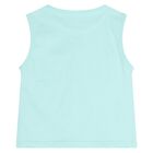 Younger Boys Green & White Shorts Set, 1, hi-res