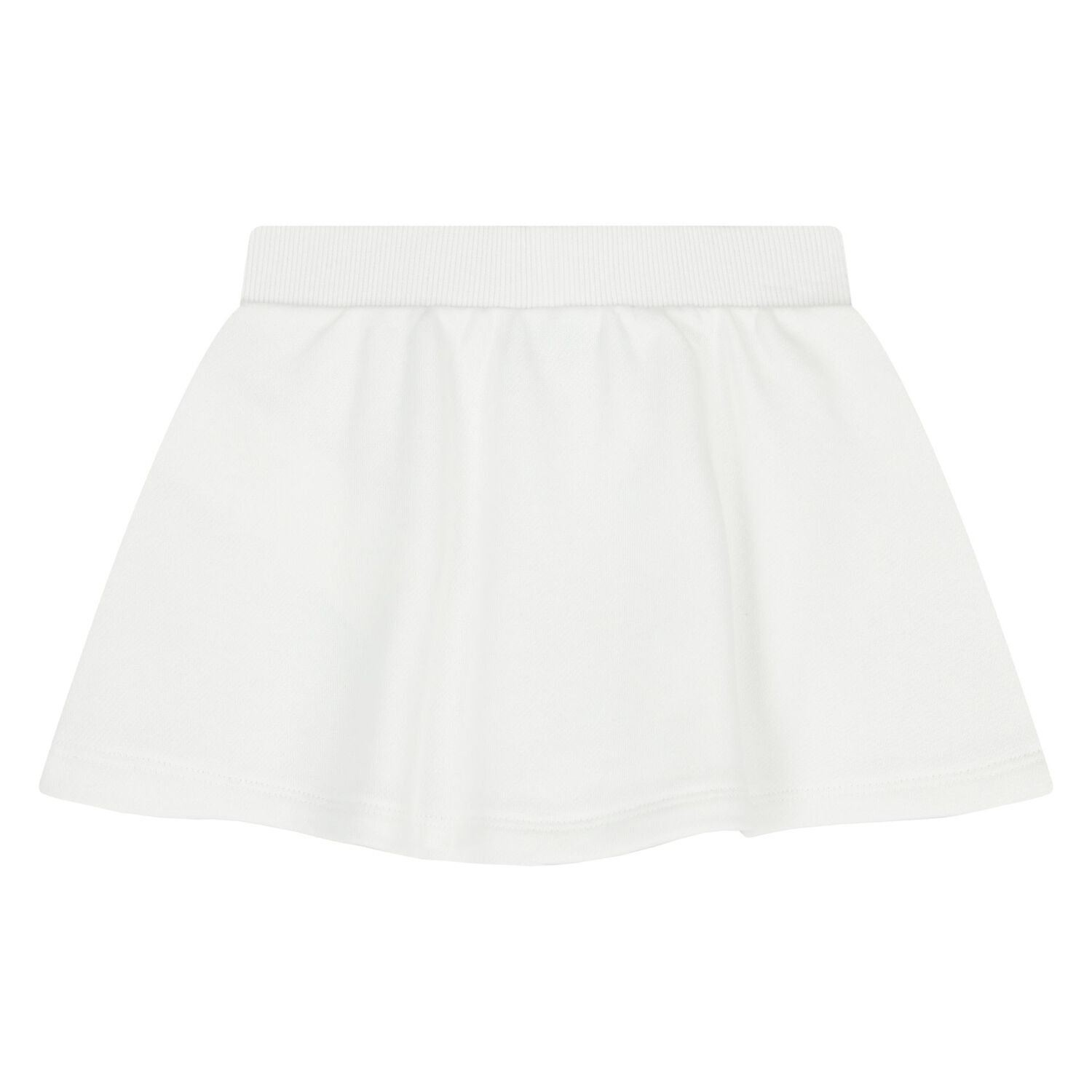 Younger Girls Pink & White Teddy Bear Logo Skirt Set, 2, hi-res