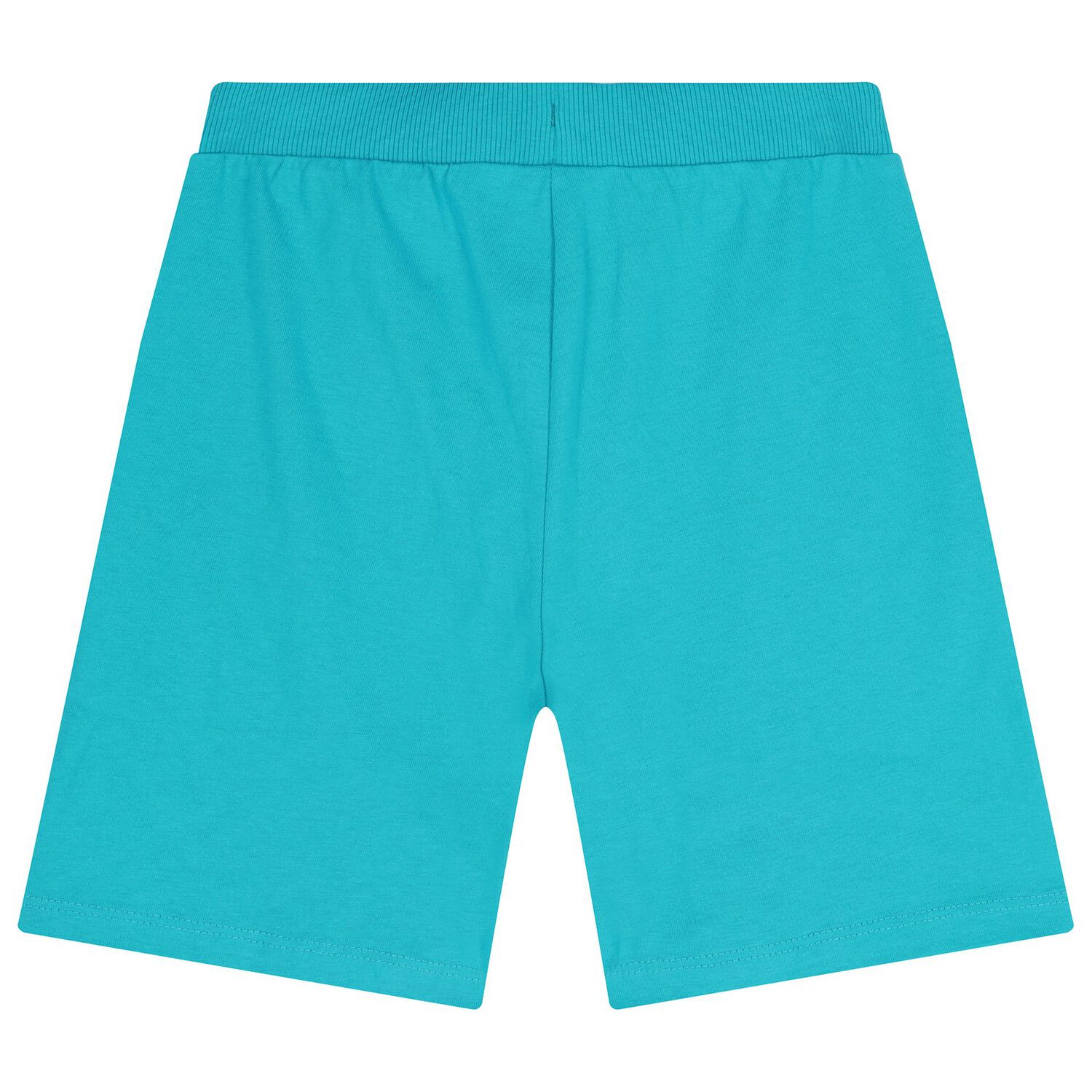 Boys Navy Blue & Green Shorts Set, 1, hi-res