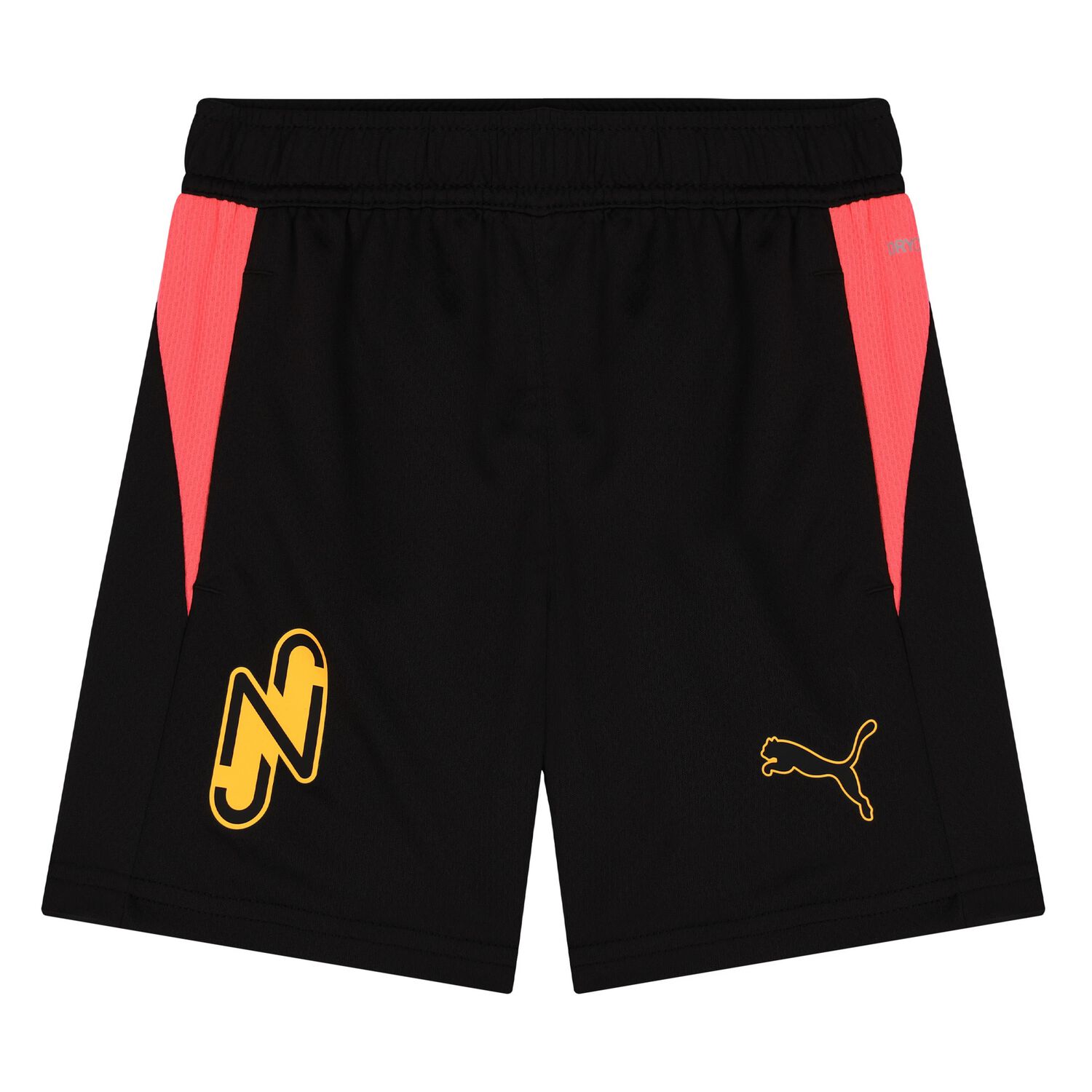 Boys Black Logo Shorts, 1, hi-res image number null
