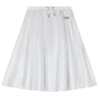 Girls Silver Logo Skirt, 1, hi-res