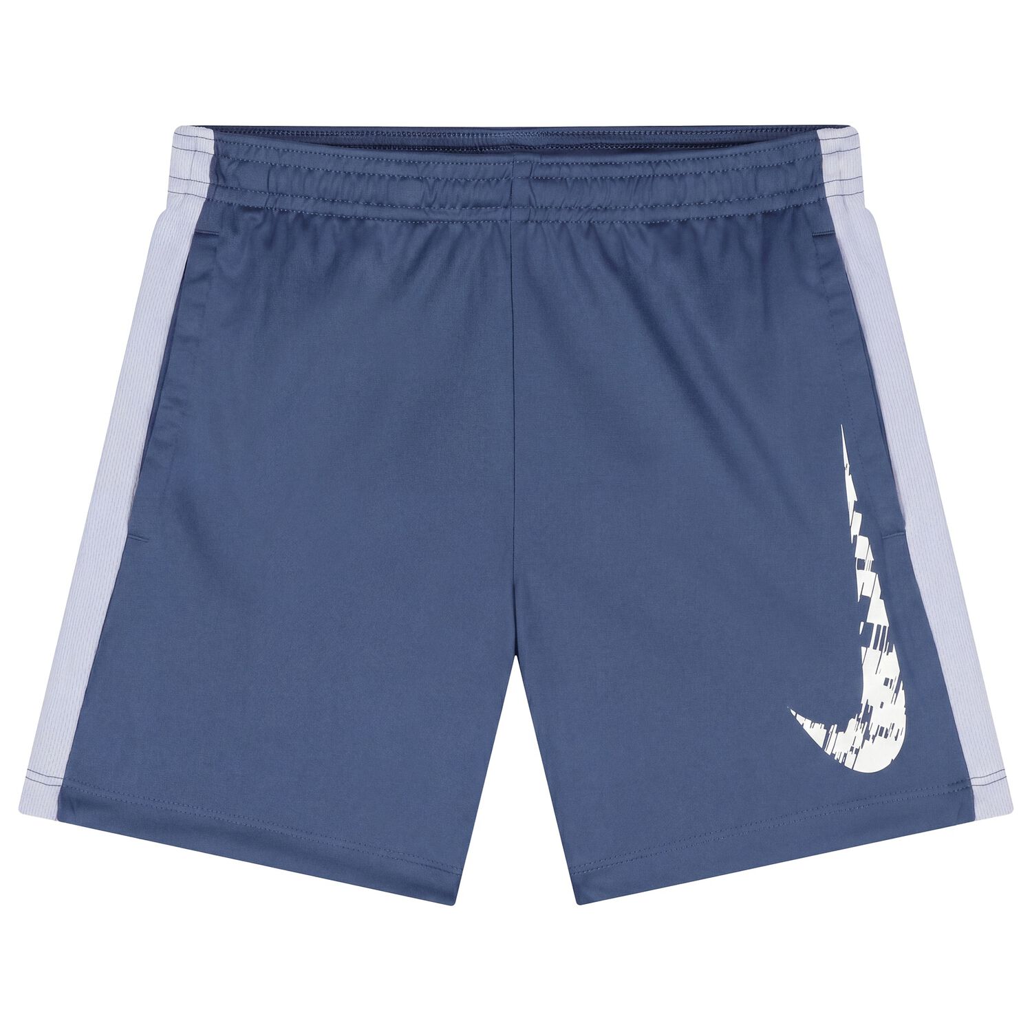 Boys Blue Logo Dri-Fit Shorts, 2, hi-res