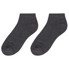 Boys Grey & White Socks (3 Pack) , 3, hi-res