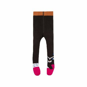 Girls Charcoal Tights