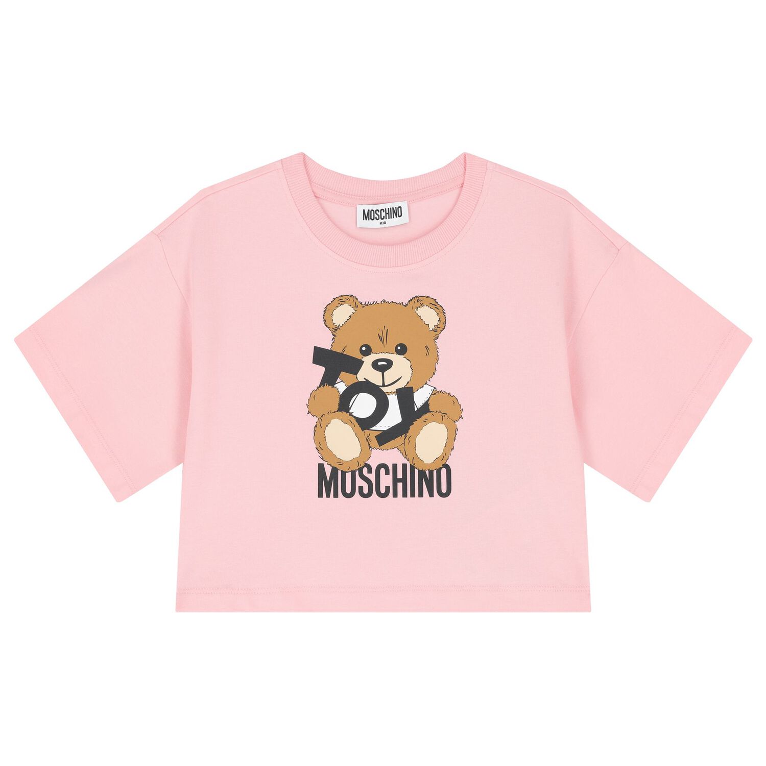 طقم شورت على شكل دب تيدي باللون الوردي للبنات, 1, hi-res image number null