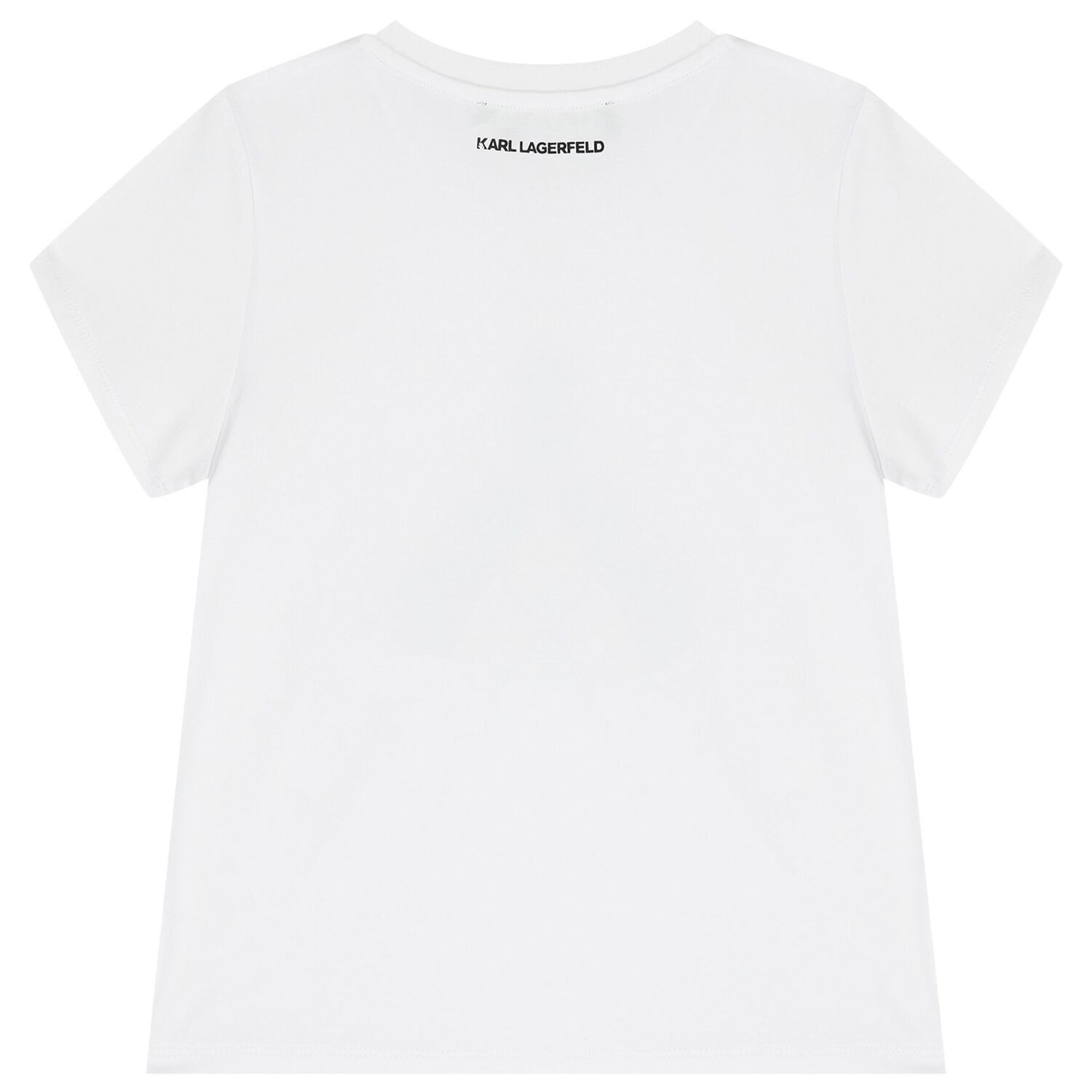 Girls White Ikonik Logo T-Shirt, 2, hi-res image number null