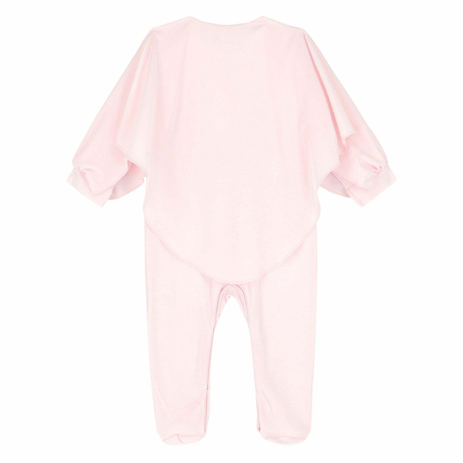 Baby Girls Pink Embellished Babygrow, 1, hi-res