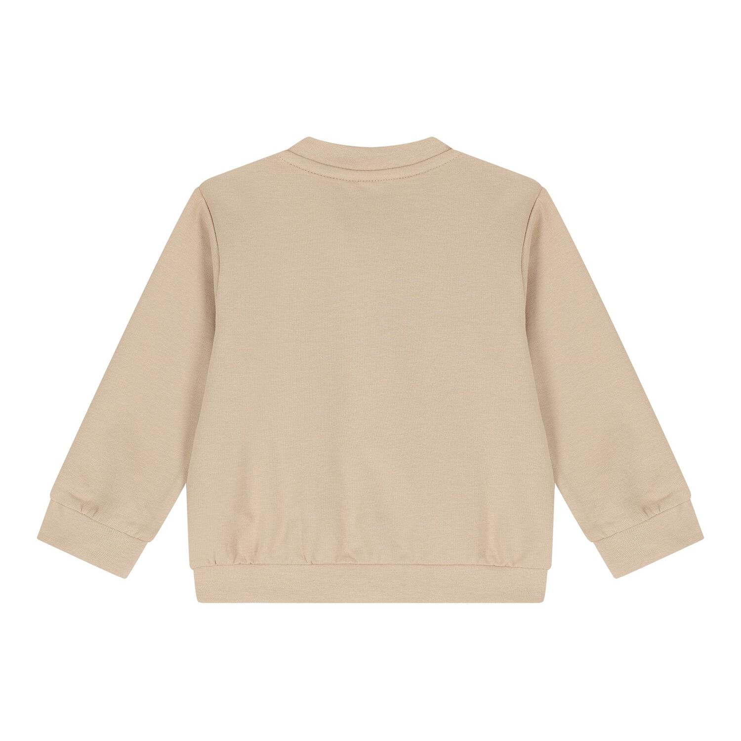 Baby Boys Beige Teddy Bear Tracksuit, 1, hi-res