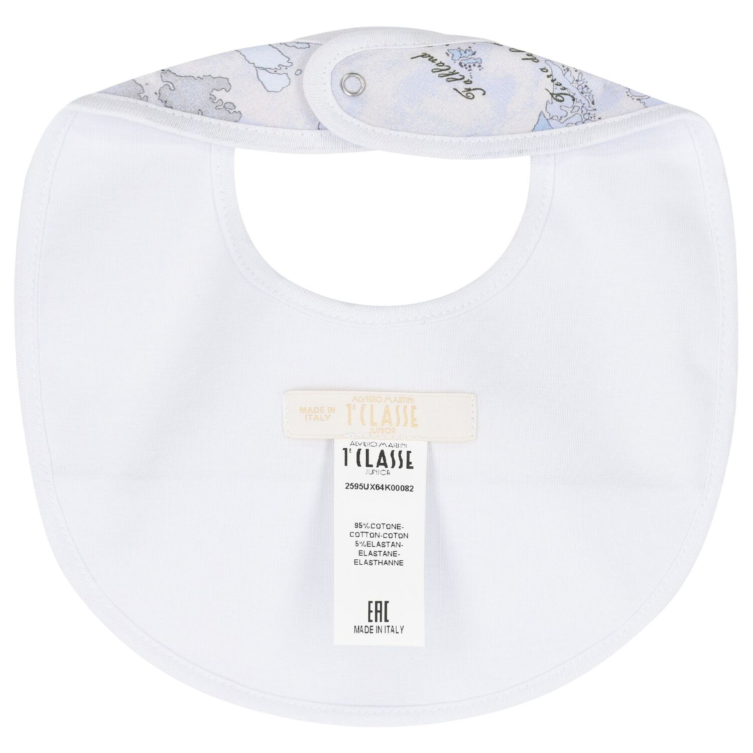 طقم هدية مدس للأولاد بطبعة الخريطة باللون الأبيض و الأزرق, 2, hi-res