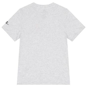 Boys Grey Logo T-Shirt