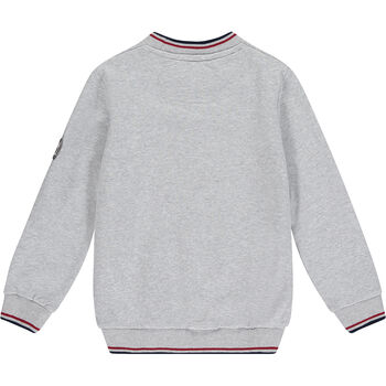 Boys Grey Logo Tracksuit