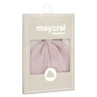 Baby Girls Pink Logo Knitted Hat, 3, hi-res