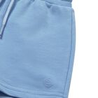 Younger Boys Blue Logo Shorts, 4, hi-res