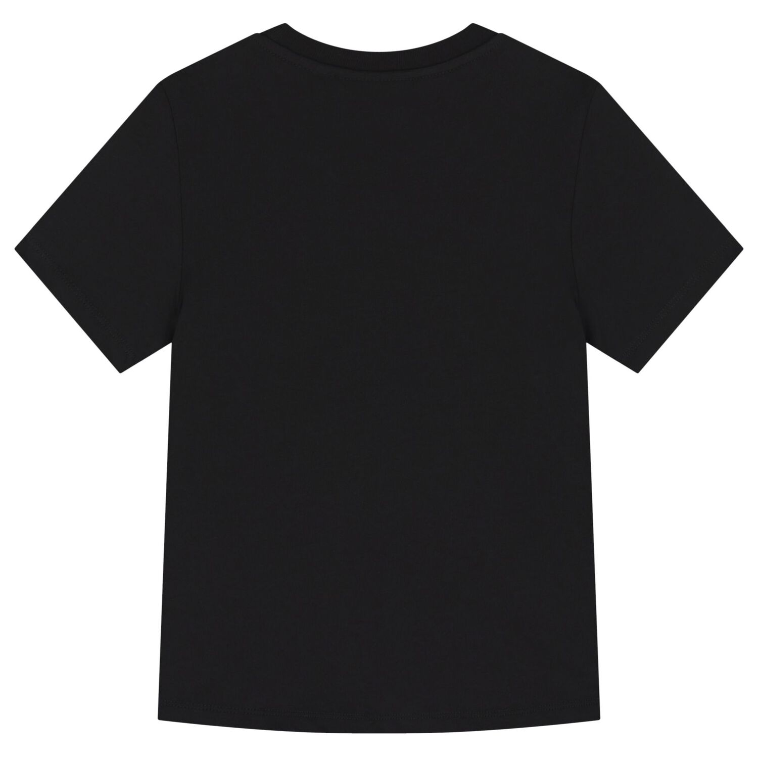 Boys Black Logo T-Shirt, 2, hi-res