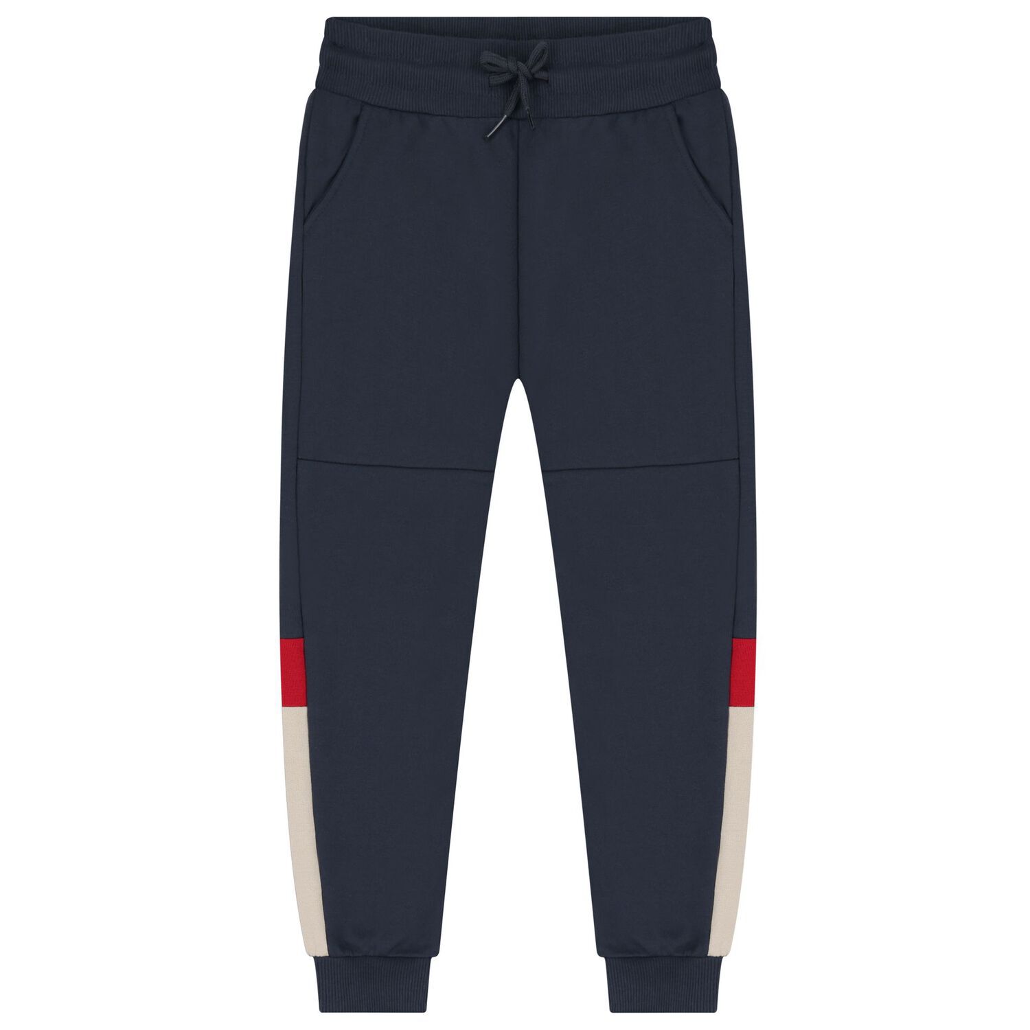 Boys Blue & White Tracksuit Set (3 Piece), 1, hi-res