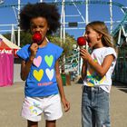 شورت بنات بالشعار متعدد الألوان, 1, hi-res