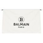White & Silver Logo Blanket, 1, hi-res