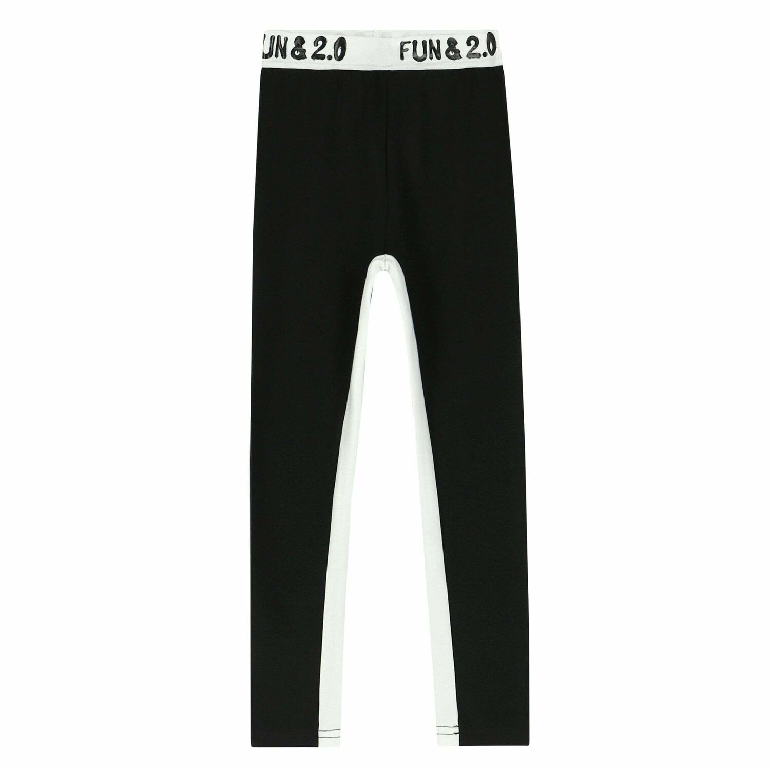 Girls Black Printed Leggings Set, 1, hi-res image number null