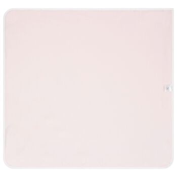 Baby Girls Pink & White Dots Blanket
