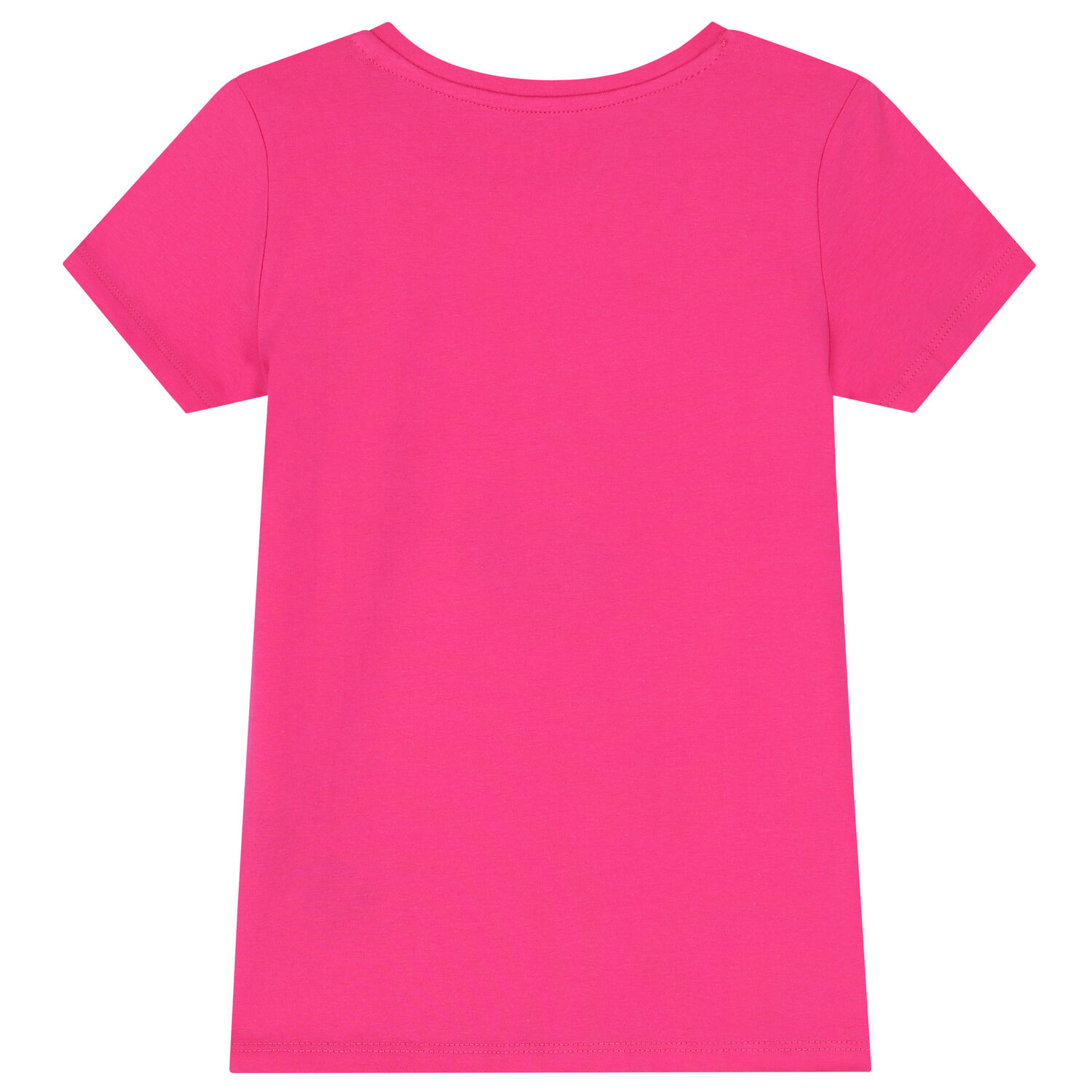 Girls Pink Heart Logo T-Shirt, 1, hi-res