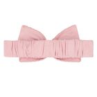 طقم أفرول  بنات هدايا بالشعار باللون  الأبيض و الوردي, 1, hi-res