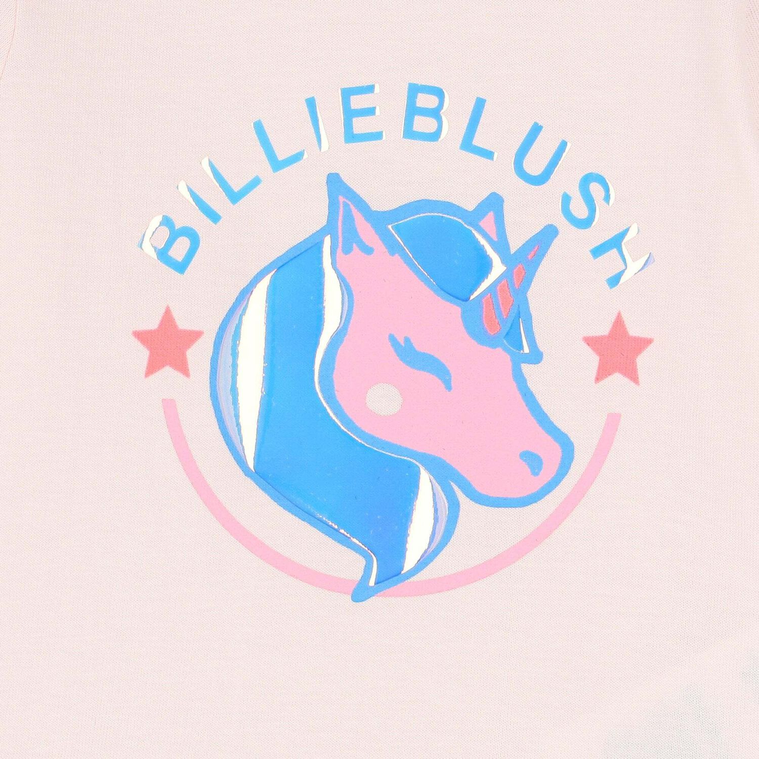 Younger Girls Pink Unicorn Top , 1, hi-res