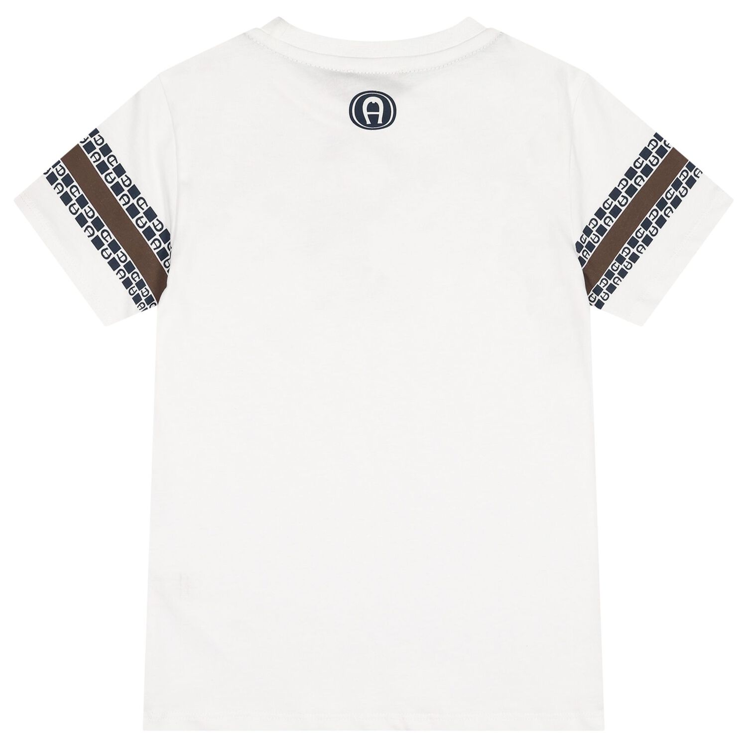 Boys White Logo T-Shirt, 1, hi-res
