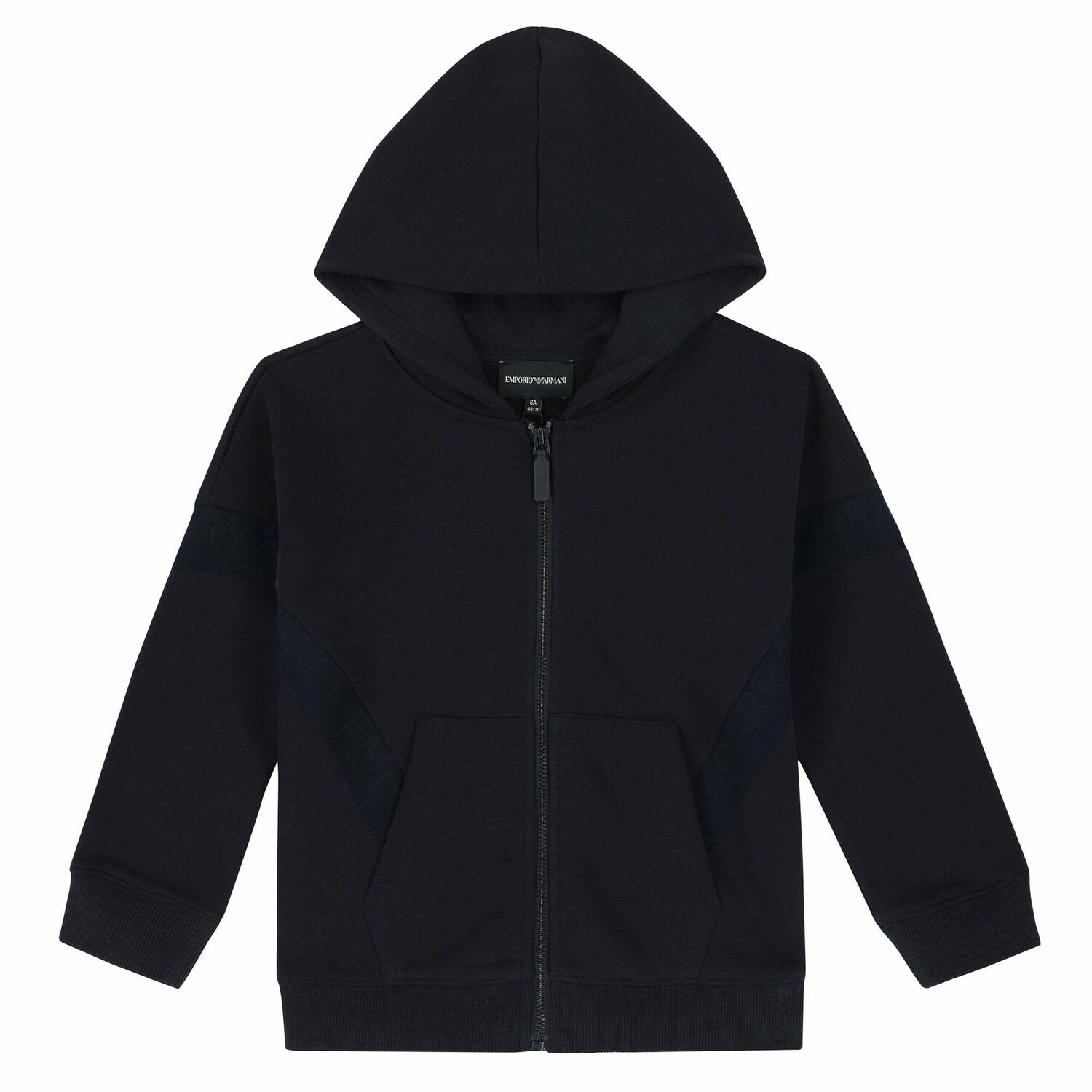 بدلة رياضية بالشعار باللون الاسود للاولاد, 1, hi-res image number null