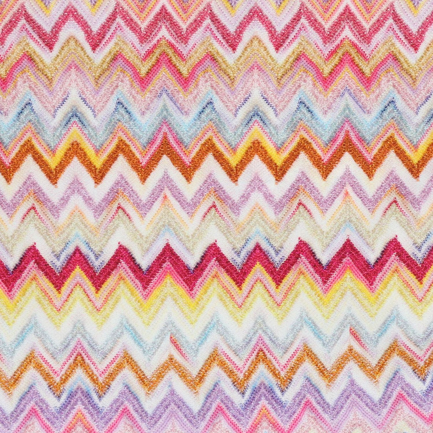 Girls Multi-Coloured Zigzag Beach Skirt, 2, hi-res
