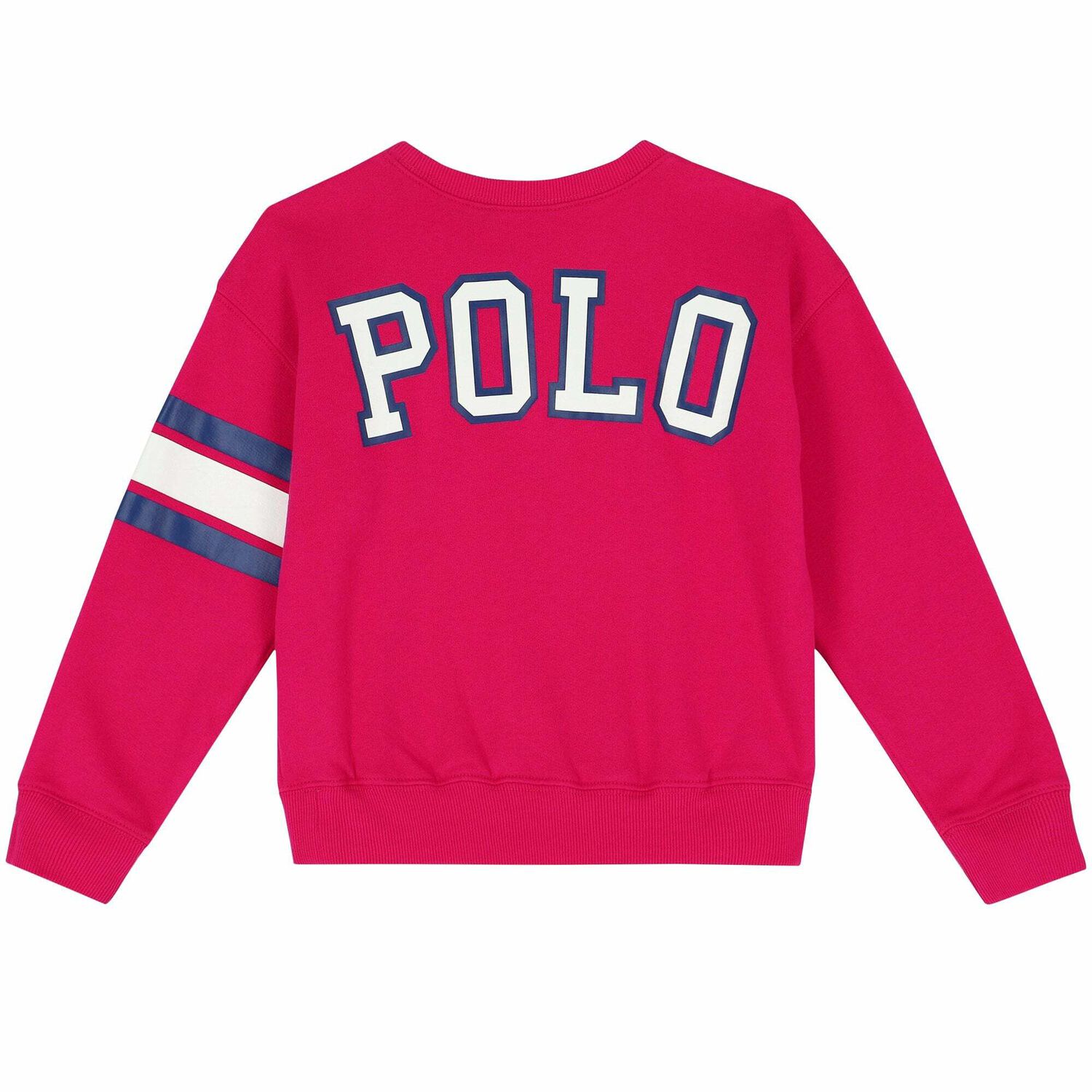 Girls Pink Logo Sweatshirt, 1, hi-res