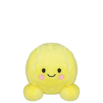 Palm Pals Yellow Ace Tennis Ball Soft Toy ( 11CM )