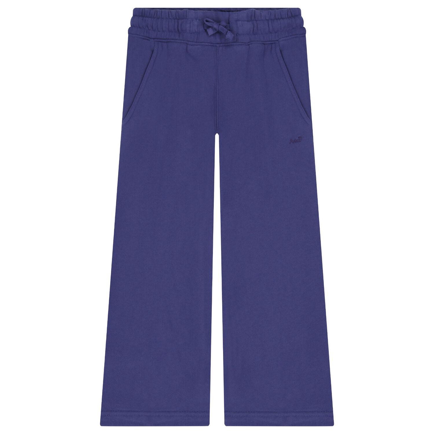 Girls Purple Logo Joggers, 2, hi-res